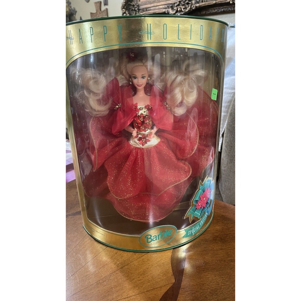 1993 Happy‎ Holidays Special Edition Hallmark Barbie Doll Mattel In Unopened Box